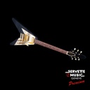 Gibson CS Lenny Kravitz Signature '67 Flying V Ebony/Gold Sparkle Ltd 2002 5