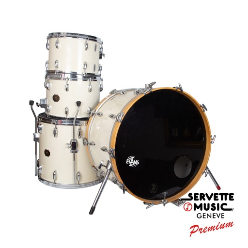 [Gretsch Custom Vintage 1980 13T/14T/18F/24B White] Gretsch Custom Vintage 1980 13T/14T/18F/24B White 