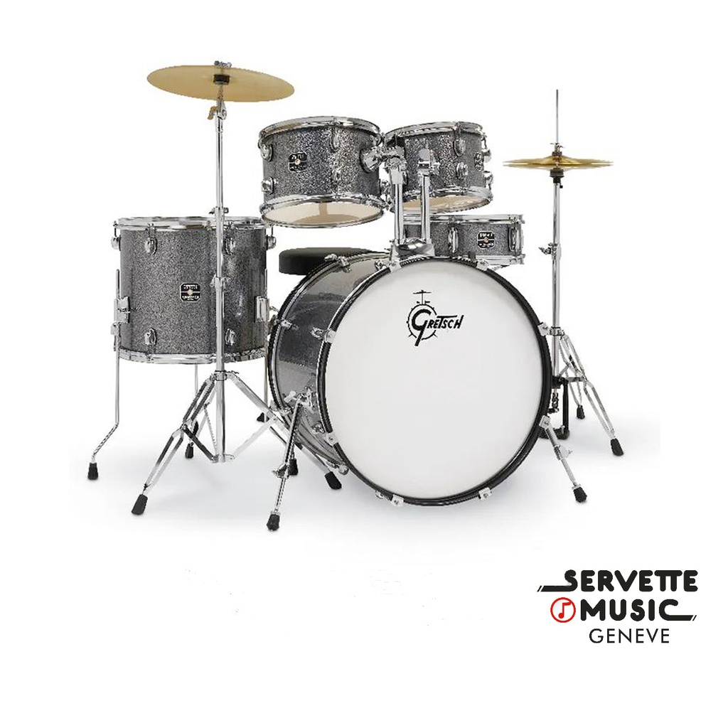 [Gretsch Renegade 10T/12T/14F/20B/14S Silver Sparkle] Gretsch Renegade 10T/12T/14F/20B/14S Silver Sparkle