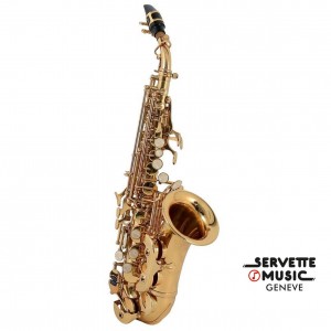Saxophone Soprano Roy Benson, modèle SG-302 courbé