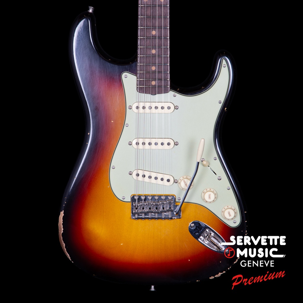 Fender CS Strat 62 JRN/CC  Relic RW 3TSB 2