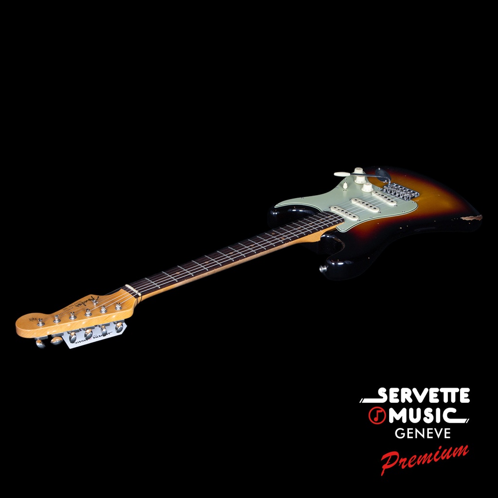 Fender CS Strat 62 JRN/CC Relic RW 3TSB 6