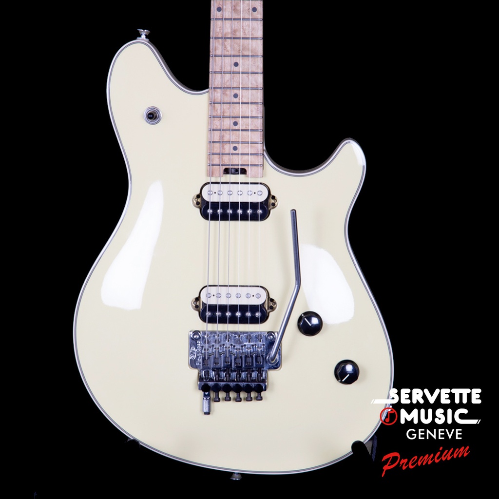 EVH Wolfgang USA Birdseye Maple Vintage White 2