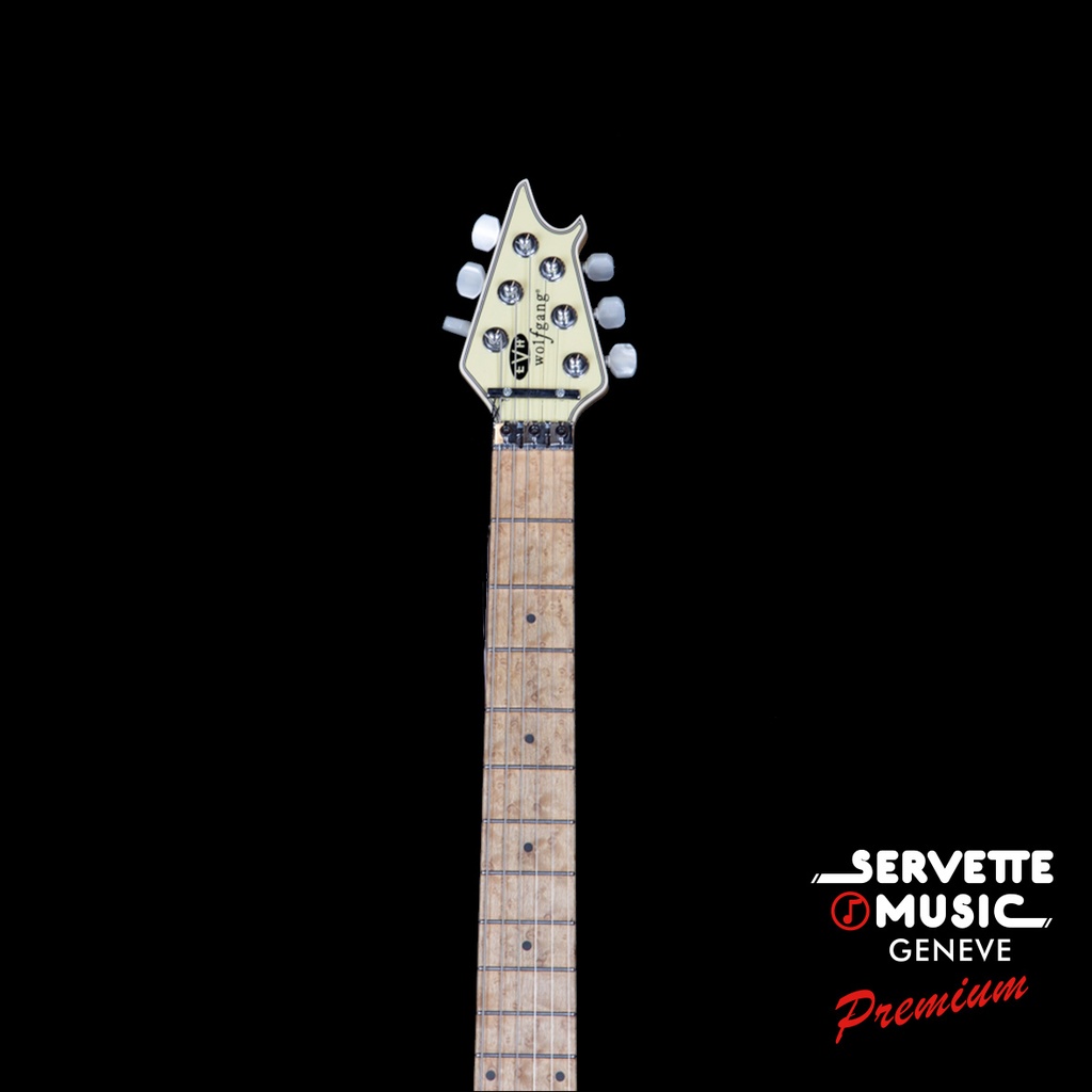 EVH Wolfgang USA Birdseye Maple Vintage White 3