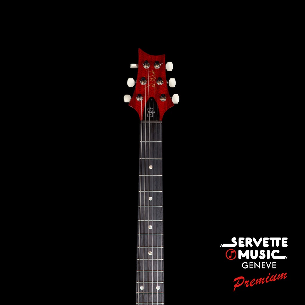 PRS DGT Semi-Hollow David Grissom McCarty Sunburst 3