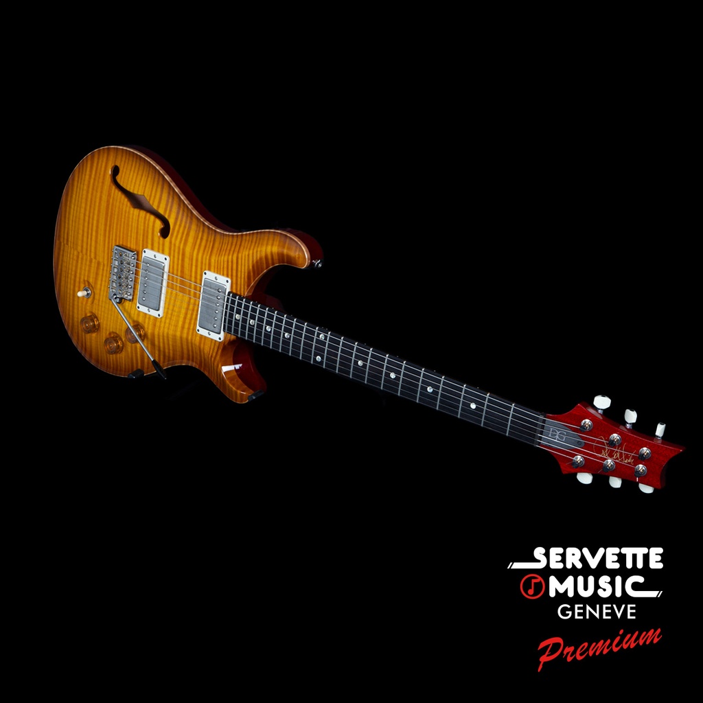 PRS DGT Semi-Hollow David Grissom McCarty Sunburst 5