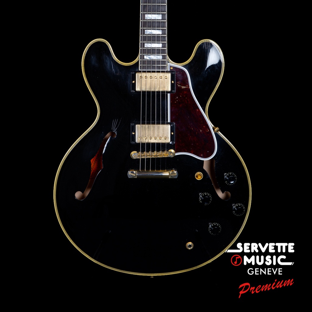Gibson CS ES-355 Murphy Lab Ultra Light Aged Ebony 2