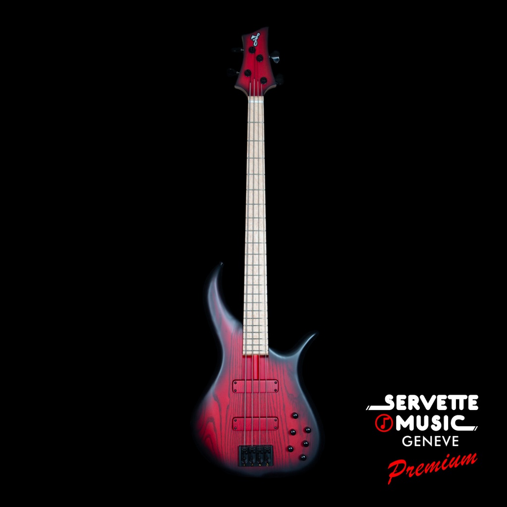 F-Bass BN4 Transparent Red