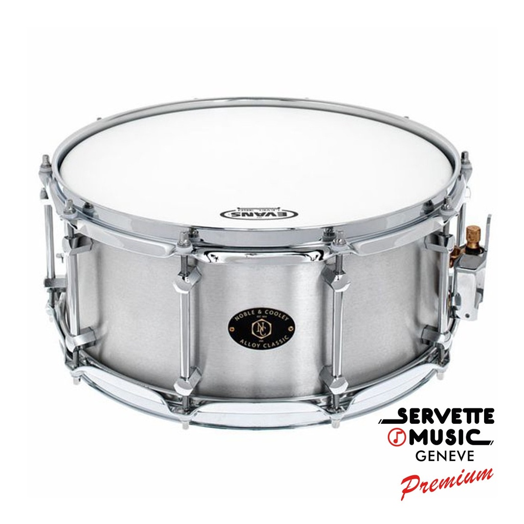 Noble & Cooley Snare Drum Classic Alloy Raw 14x6