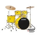 Tama Imperialstar 10T/12T/14F/20B/14S Electric Yellow avec stands