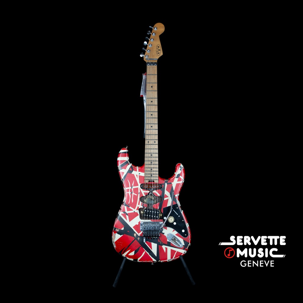 EVH Striped Series Frankie R/B/W