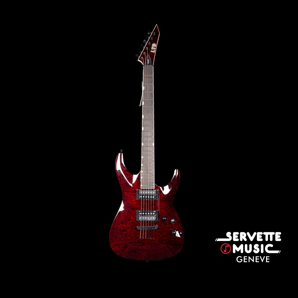 LTD MH-200QM NT See Thru Black Cherry