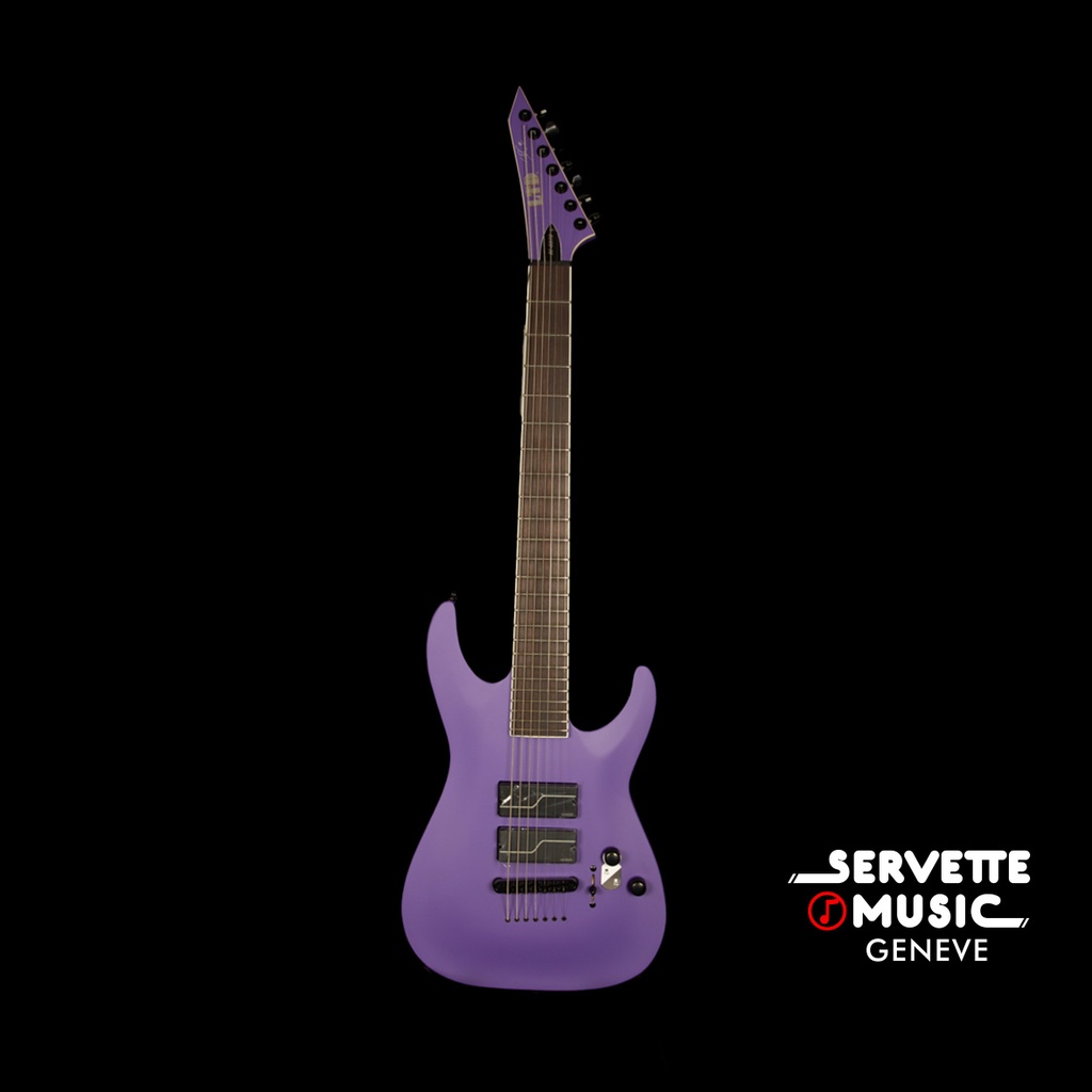 LTD SC-607 Baritone PS Stephen Carpenter Purple Satin