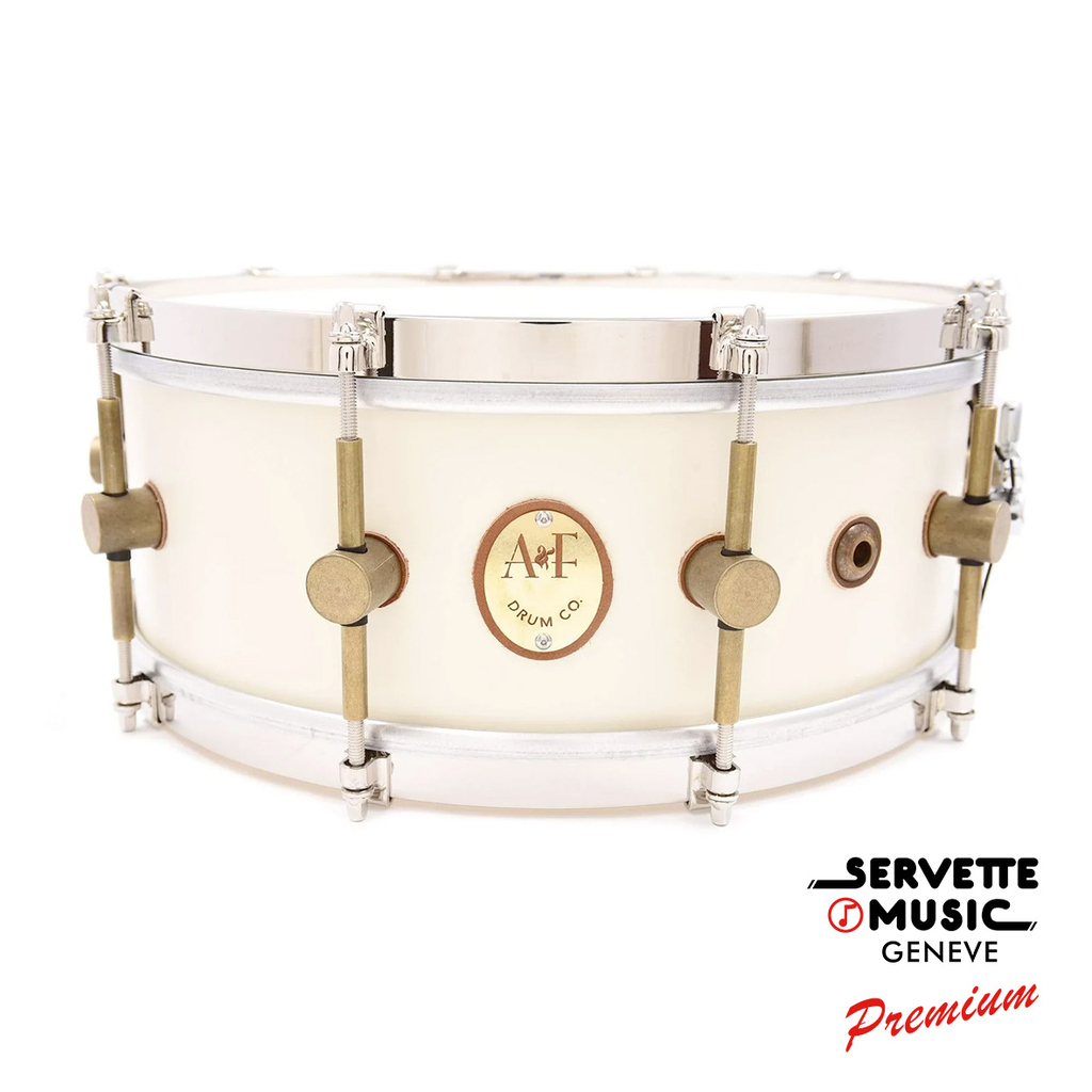 A&F Snare Drum Maple Club 1901 14x5.5 White