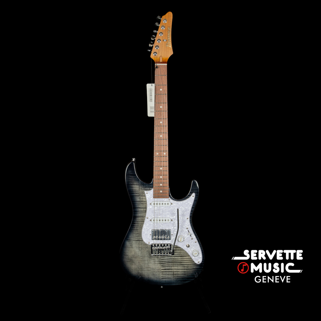 Ibanez AZ22S1F-TKS Transparent Black Sunburst