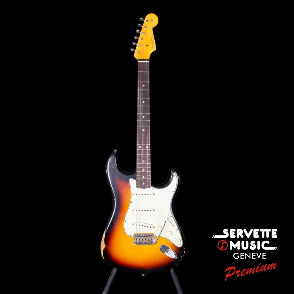 [Fender CS 60 Strat Relic RW FA3TSB] Fender CS Strat 60 Relic RW FA3TSB