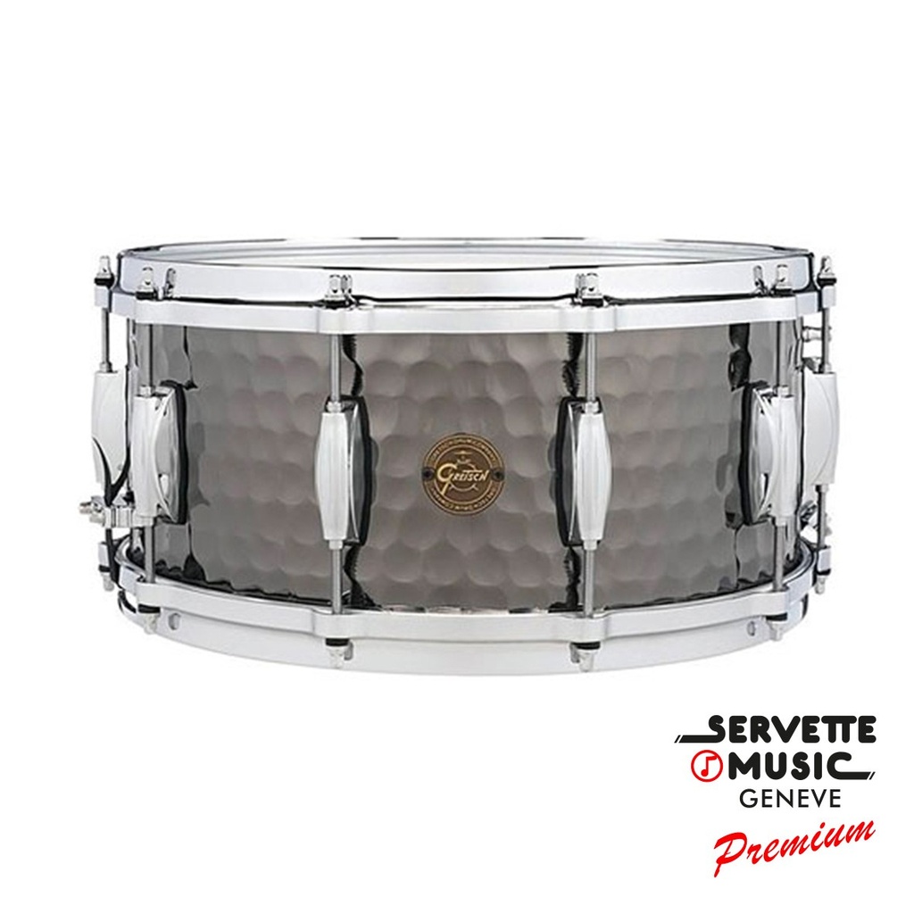 [Gretsch Snare Drum Full Range Hammered 14x6.5] Gretsch Snare Drum Full Range Hammered 14x6.5