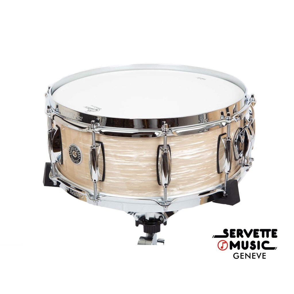 [Gretsch Snare Drum Brooklyn Creme Oyster 14x5] Gretsch Snare Drum Brooklyn Creme Oyster 14x5