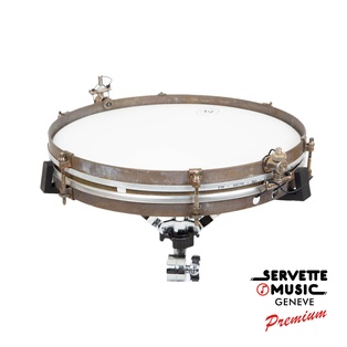 A&F Snare Drum Raw Brass Pancake 14