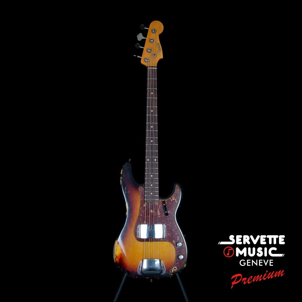 [Fender CS Precision Bass 61 Relic RW 3TSB] Fender CS Precision Bass 61 Relic RW 3TSB