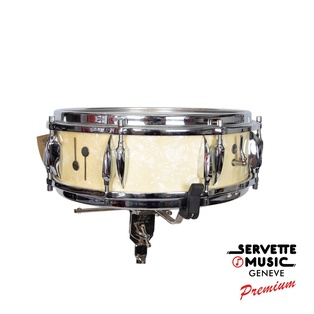Sonor Snare Drum D471 1963 White marine 14x4.5 vintage