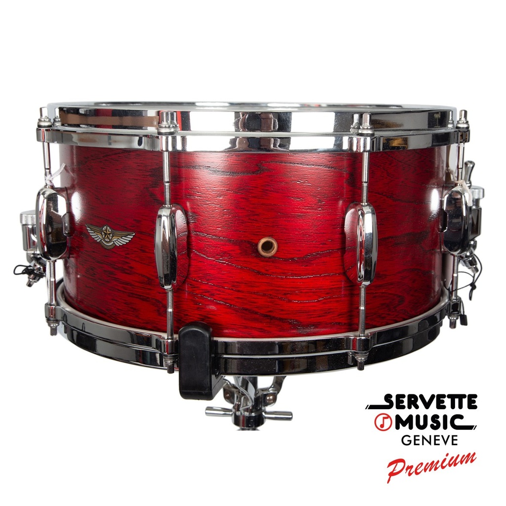 [Tama Snare Drum Star Walnut 14x7 Red Satin] Tama Snare Drum Star Walnut 14x7 Red Satin