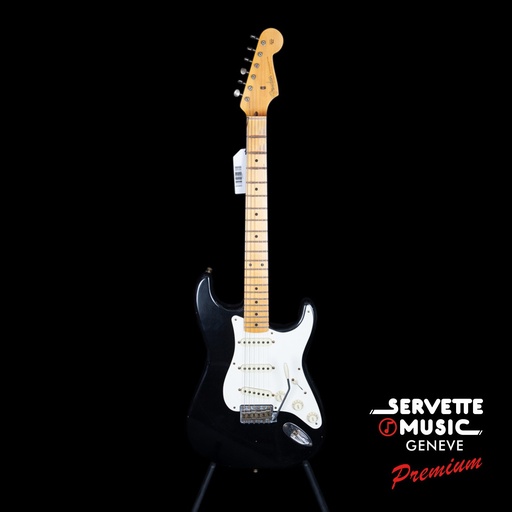 [Fender CS Strat 57 Ltd JRN Relic MN Aged BK] Fender CS Stratocaster 57 Ltd JRN Relic MN Aged BK