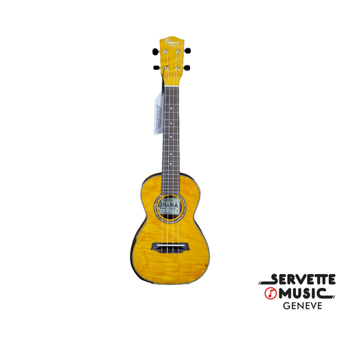 [Ohana Laminate CK-150SMP Spalted Maple Concert] Ohana Laminate CK-150SMP Spalted Maple Concert