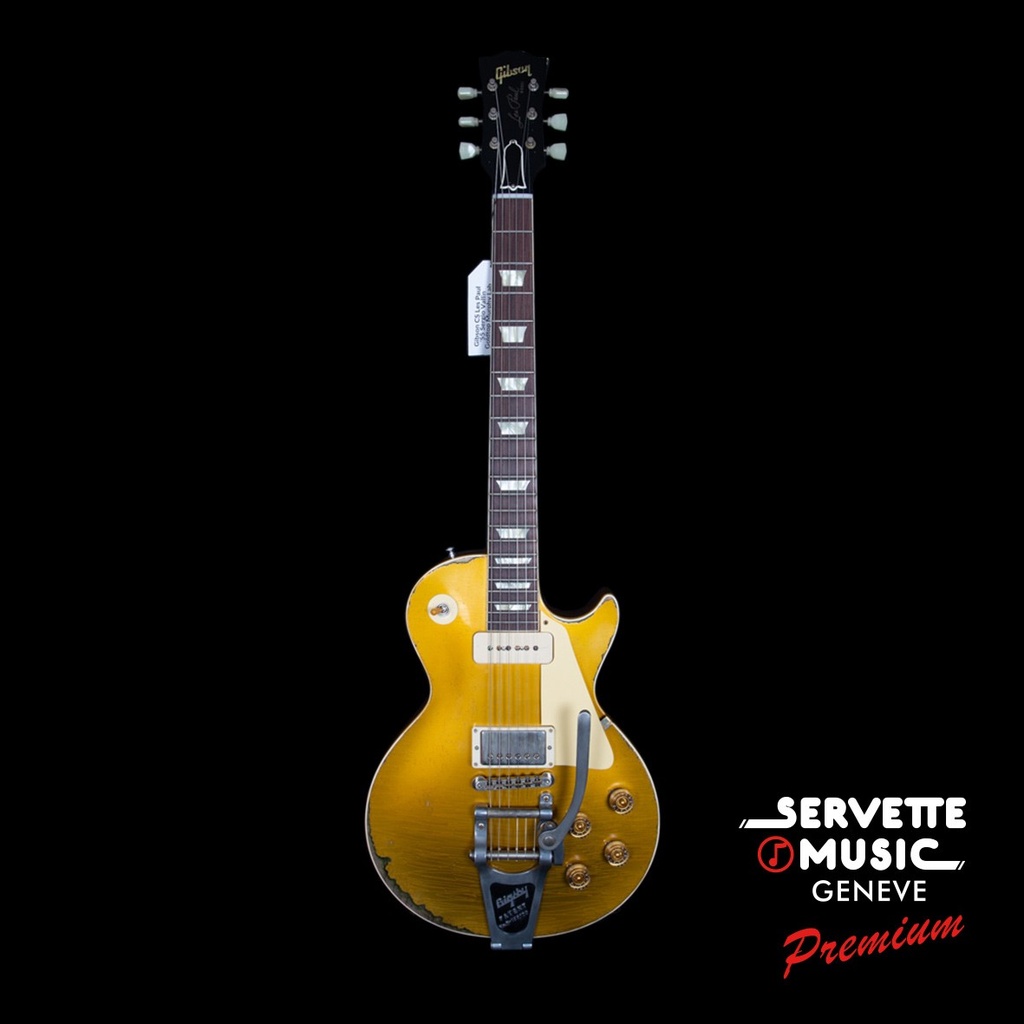 [Gibson CS LP '55 SV Goldtop Murphy Lab Ultra Heavy Aged] Gibson CS Les Paul '55 Sergio Vallin Goldtop Murphy Lab Ultra Heavy Aged