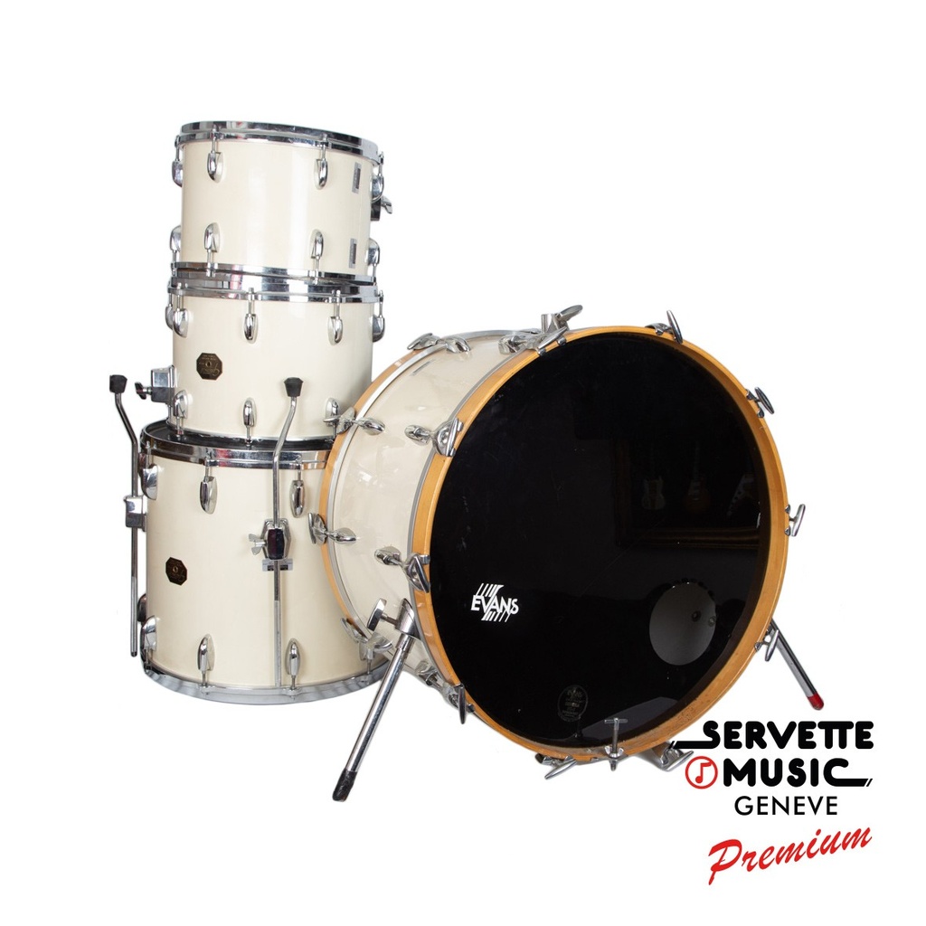 [Gretsch Custom Vintage 1980 13T/14T/18F/24B White] Gretsch Custom Vintage 1980 13T/14T/18F/24B White 