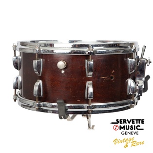 WFL Ludwig Snare Drum 1956 14x6.5 Vintage Mahogany