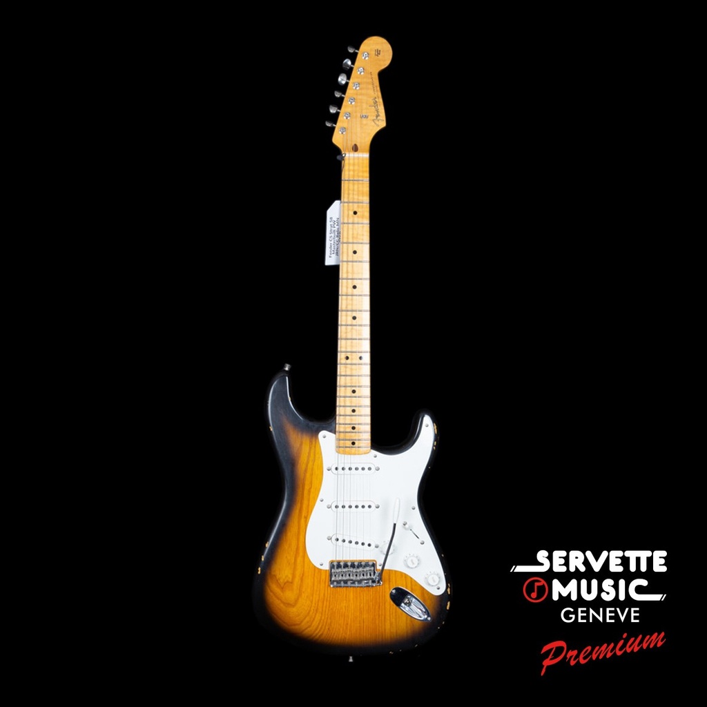 [Fender CS Strat 58 Masterbuilt PW JRN/CC Relic MN 2TSB] Fender CS Strat 58 Masterbuilt PW JRN/CC Relic MN 2TSB