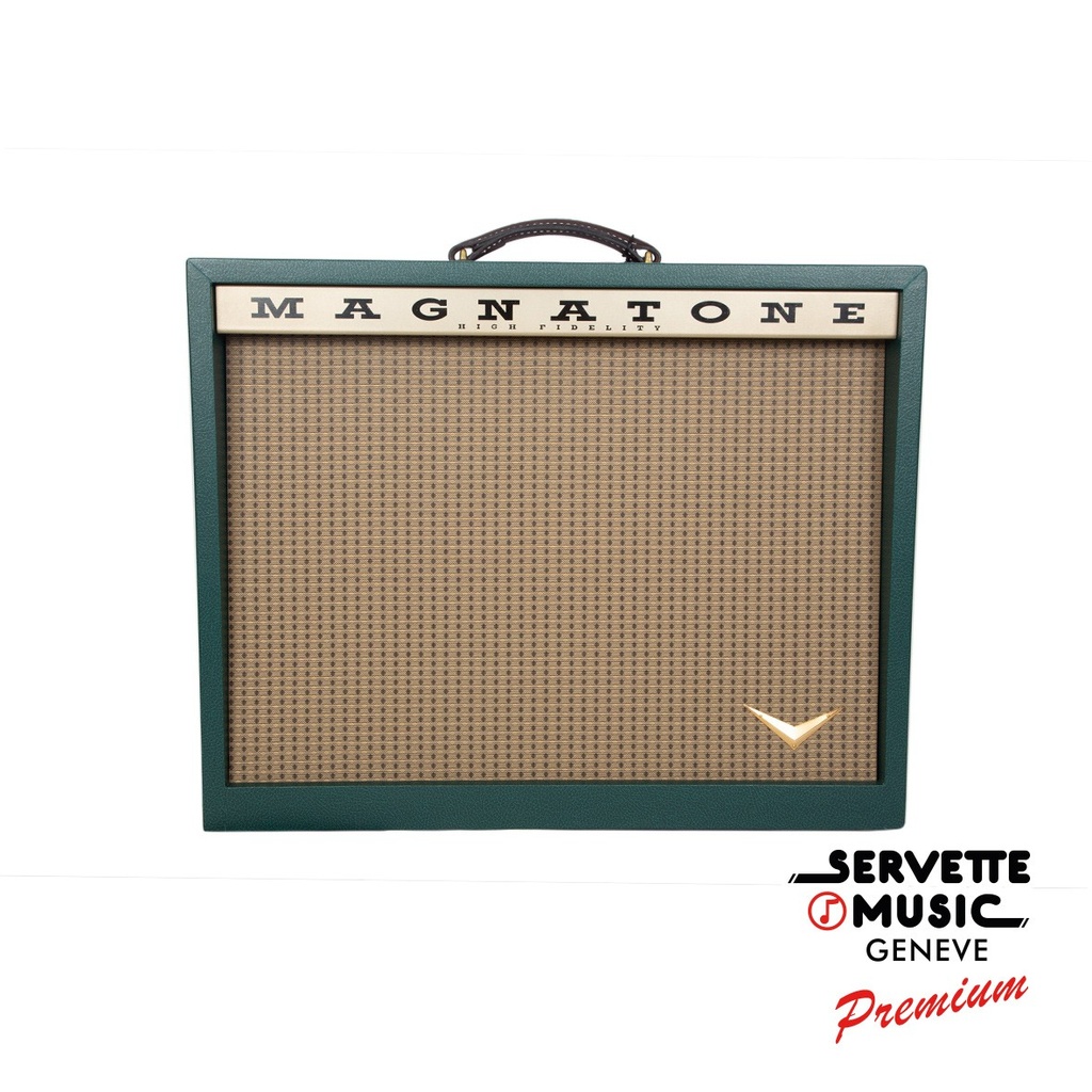 [Magnatone Varsity Reverb Dark Green 15W Combo] Magnatone Varsity Reverb Dark Green 15W Combo