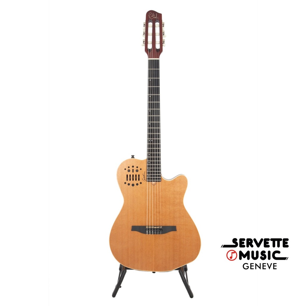 [Godin Multiac Nylon Encore Natural SG] Godin Multiac Nylon 2 Voice Cedar Natural SG