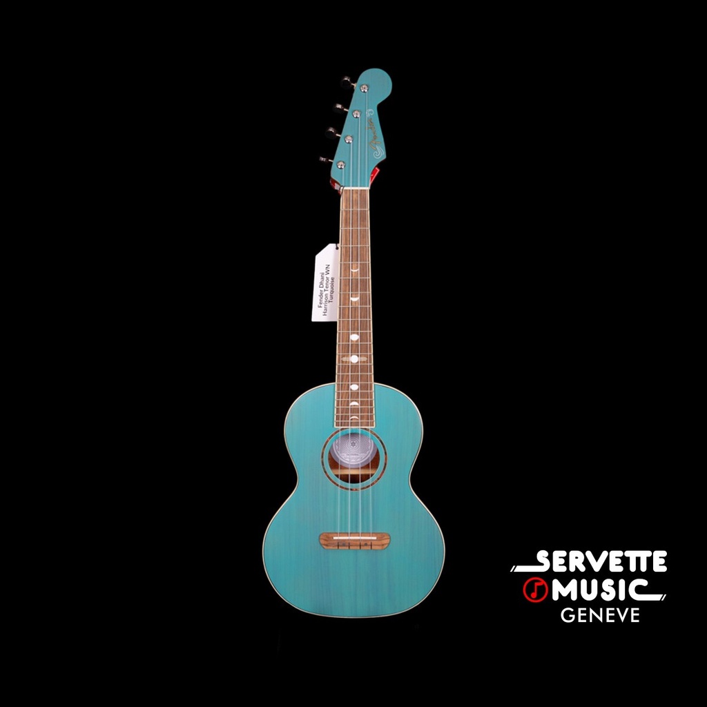 [Fender Dhani Harrison Tenor WN Turquoise] Fender Dhani Harrison Tenor WN Turquoise