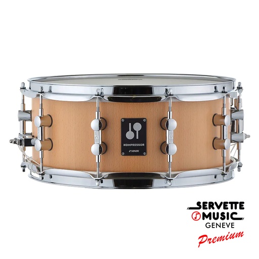 [Sonor Snare Drum Kompressor KS1307SDW 13x7 Natural Beech] Sonor Snare Drum Kompressor KS1307SDW 13x7 Natural Beech