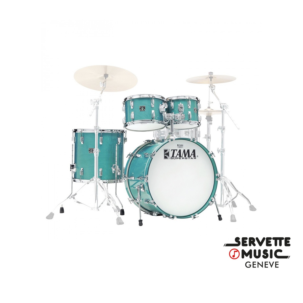 [Tama 50th Limited Edition 10T/12T/16F/22B Aqua Marine] Tama 50th Limited Edition 10T/12T/16F/22B Aqua Marine