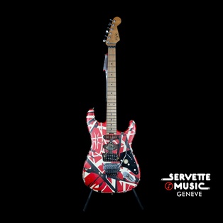 EVH Striped Series Frankie R/B/W