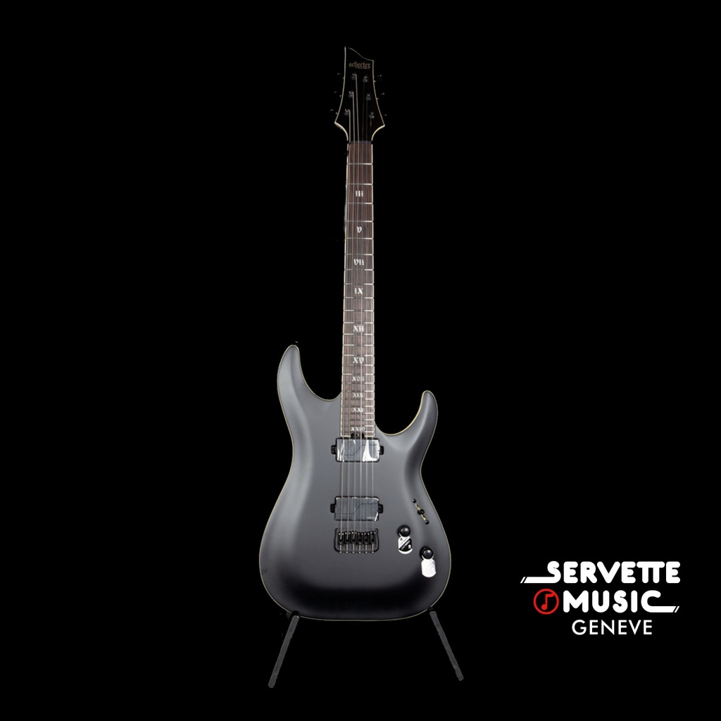 [Schecter C1 SLS Elite Evil Twin Satin Black] Schecter C1 SLS Elite Evil Twin Satin Black