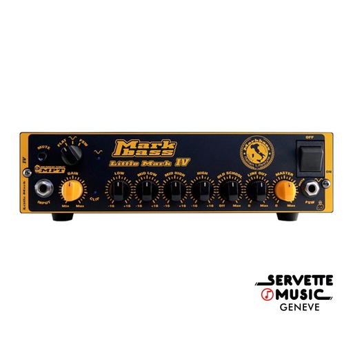 [MarkBass Little Mark IV Head 500W] MarkBass Little Mark IV Head 500W